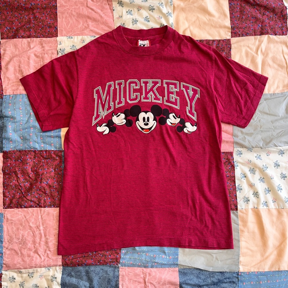 Mickey striped tshirt
